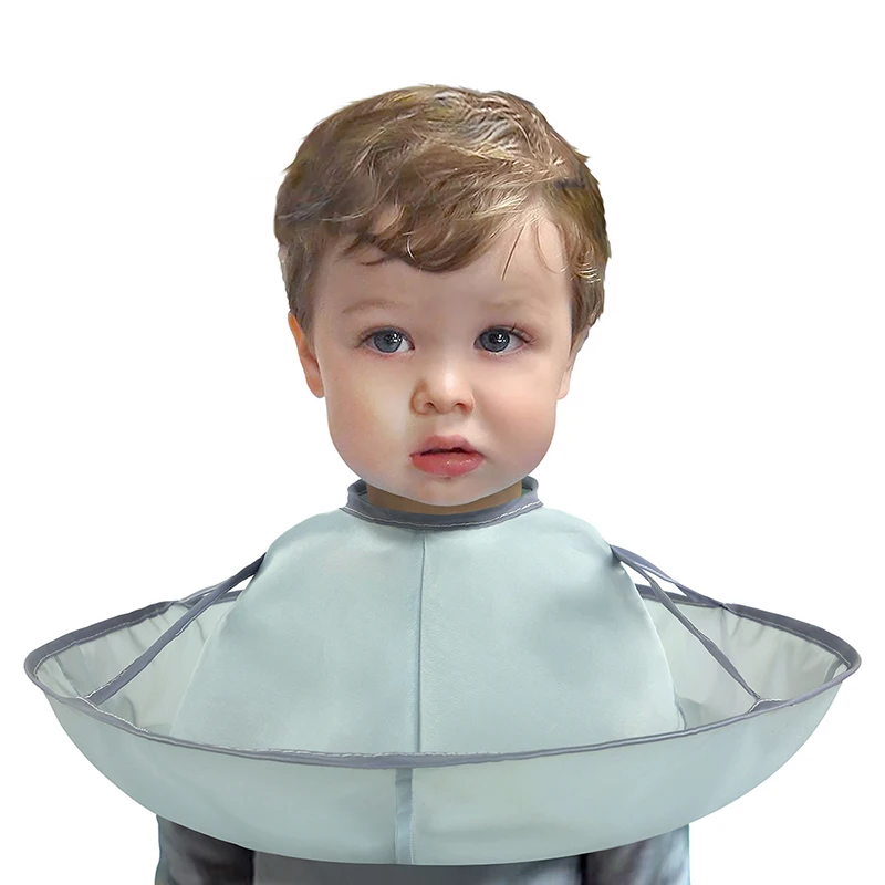 Capa peluquero infantil – Protector reutilizable para corte de pelo