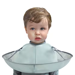 Capa peluquero infantil – Protector reutilizable para corte de pelo