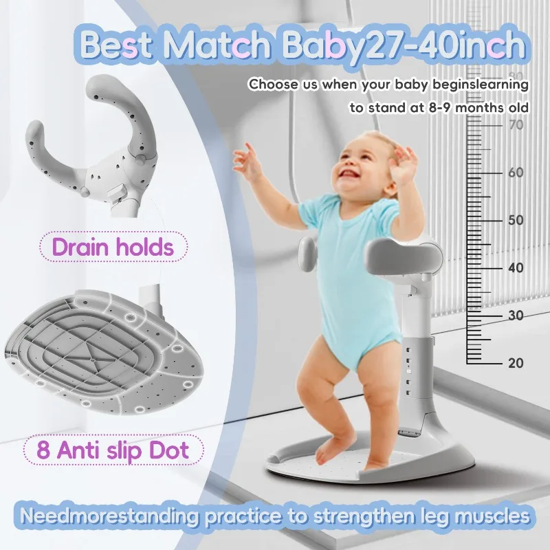 Taburete de baño antideslizante para niño – Plegable - imagen 3