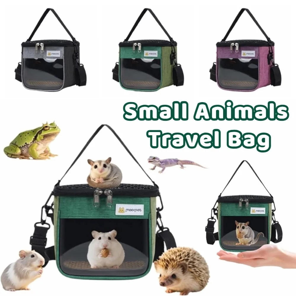 Bolsa de transporte transpirable tipo mensajero para hámsteres y aves - imagen 5