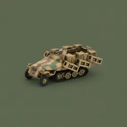 Modelo de tanque alemán listo para exhibición coleccionable