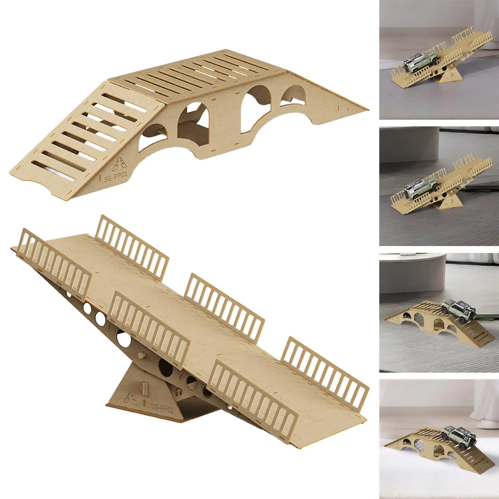 Puente realista para entrenar maniobras con RC