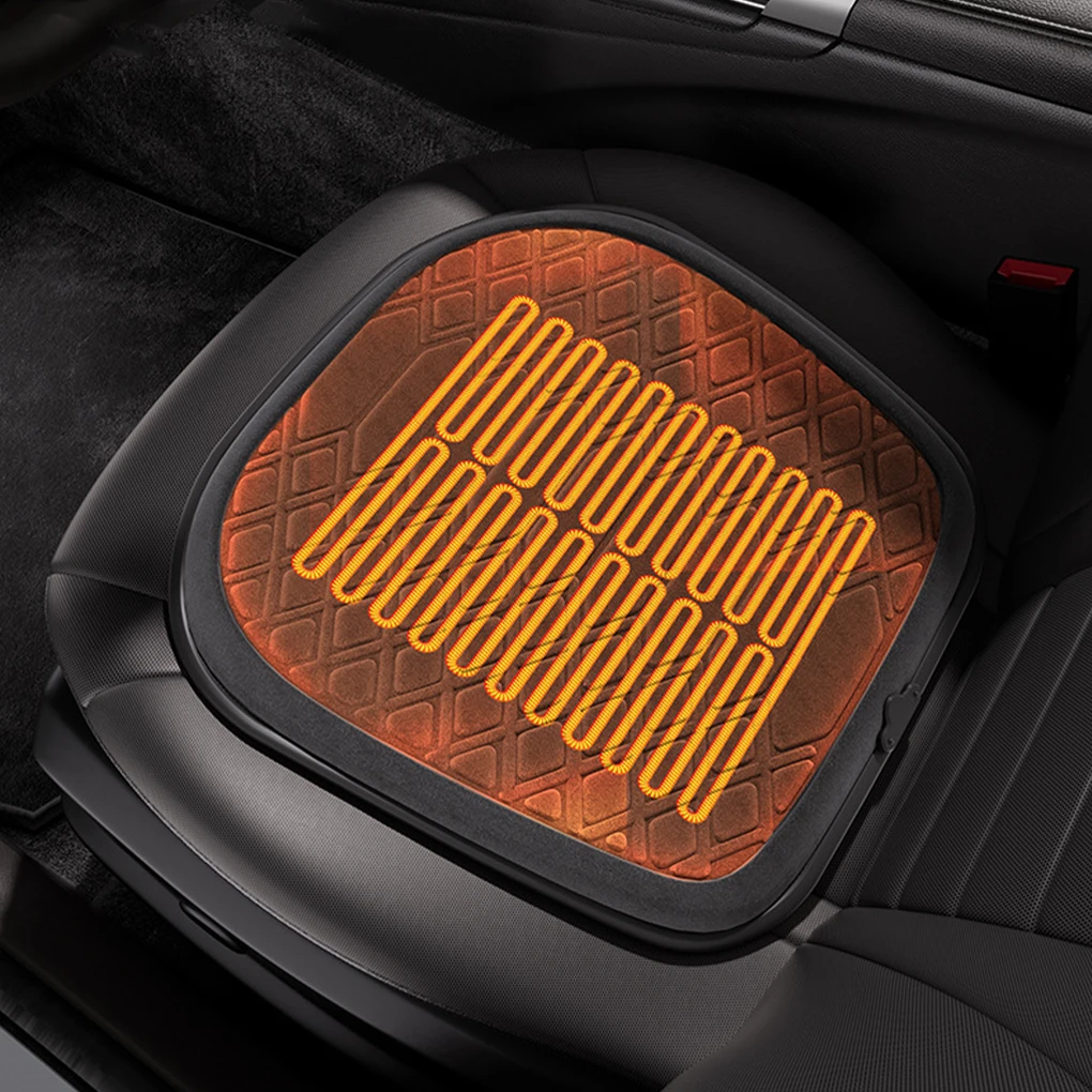 Funda para asiento de coche calefactada USB con temperatura ajustable - imagen 4