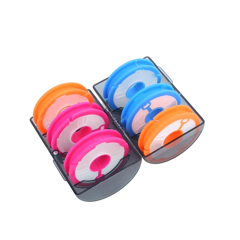 Caja de sedal silicona doble bobinado arcoíris - Accesorio pesca - imagen 2