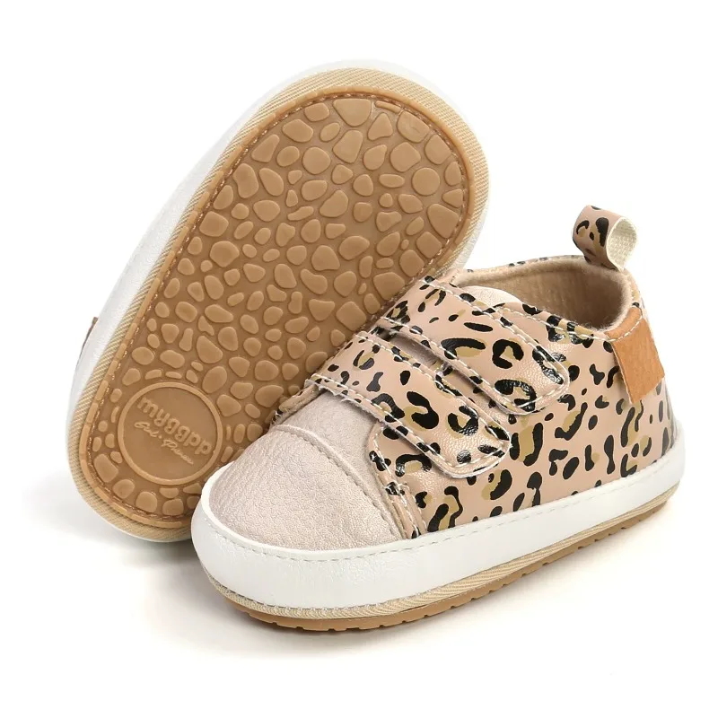 Zapatos de bebé primeros caminantes antideslizantes con velcro - imagen 2