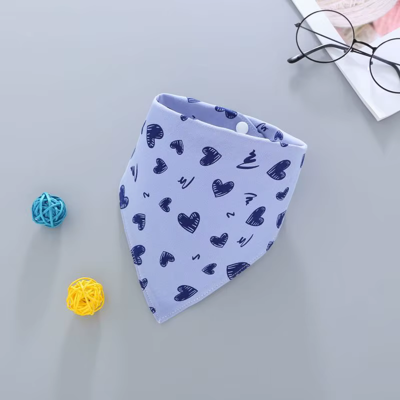 Paños triangulares de algodón para bebés – Baberos y pañuelos absorbentes - imagen 2