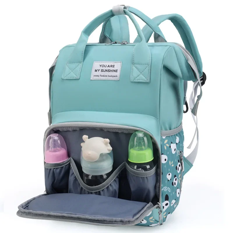 Bolso de maternidad con cambiador y correa para cochecito - imagen 3