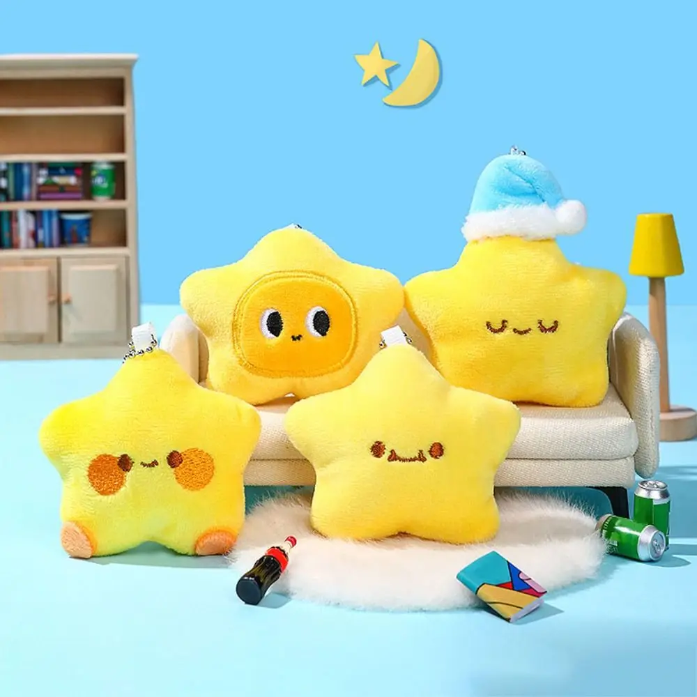 Llavero estrella de peluche con sonido – Colgante suave para bebé - imagen 2