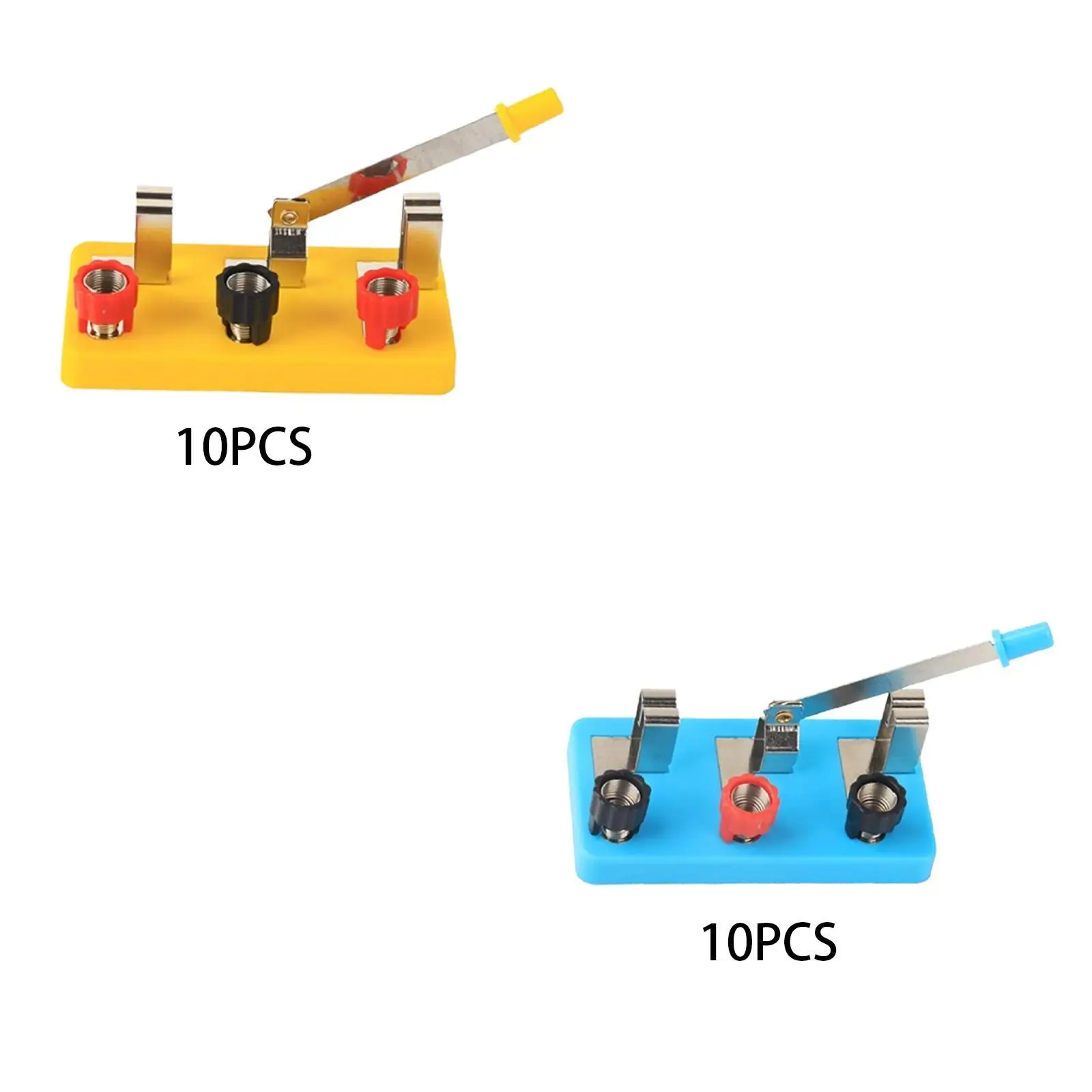 10 Pieces Single Pole Double Throw Switch Science Toys Education Toys for Children Gifts Age 8 9 10 11 12 Years Old Teacher