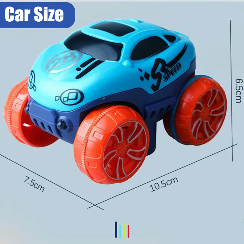 Pista de carreras antigravedad flexible para niños, montaje fácil - imagen 3