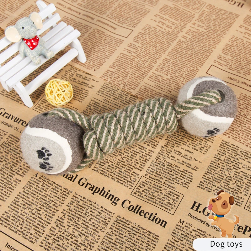 Cuerda para masticar de algodón resistente para perros - imagen 4