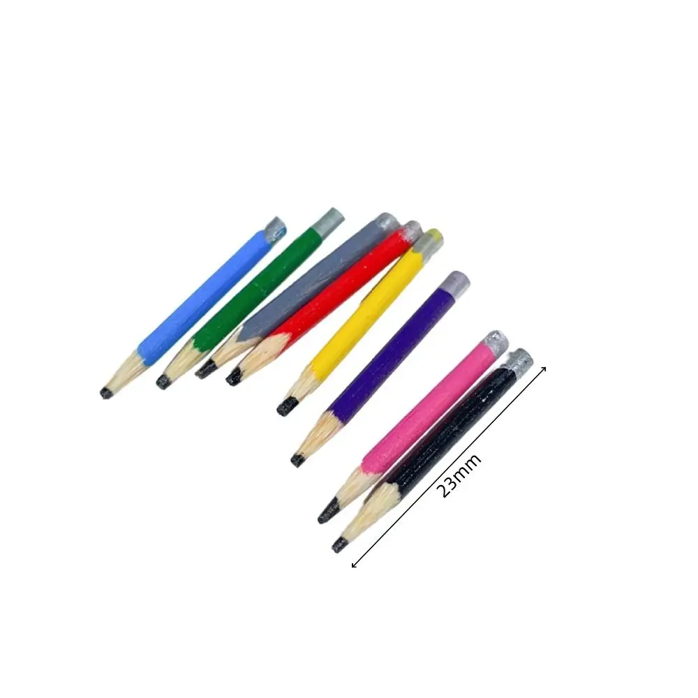 Mini lápices de colores para casa de muñecas