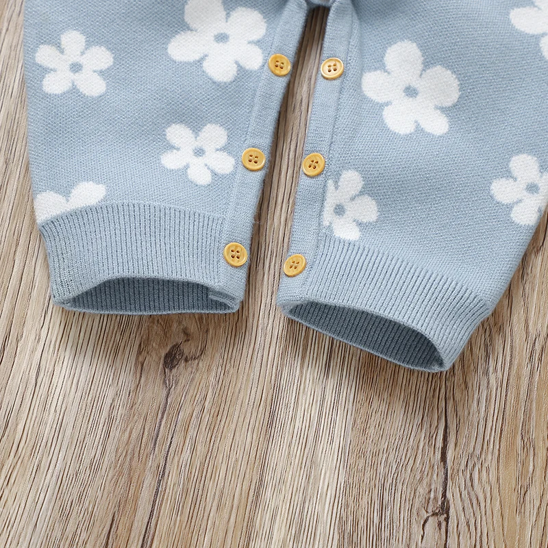 Peleles bebé estampado floral para primavera, otoño e invierno - imagen 4