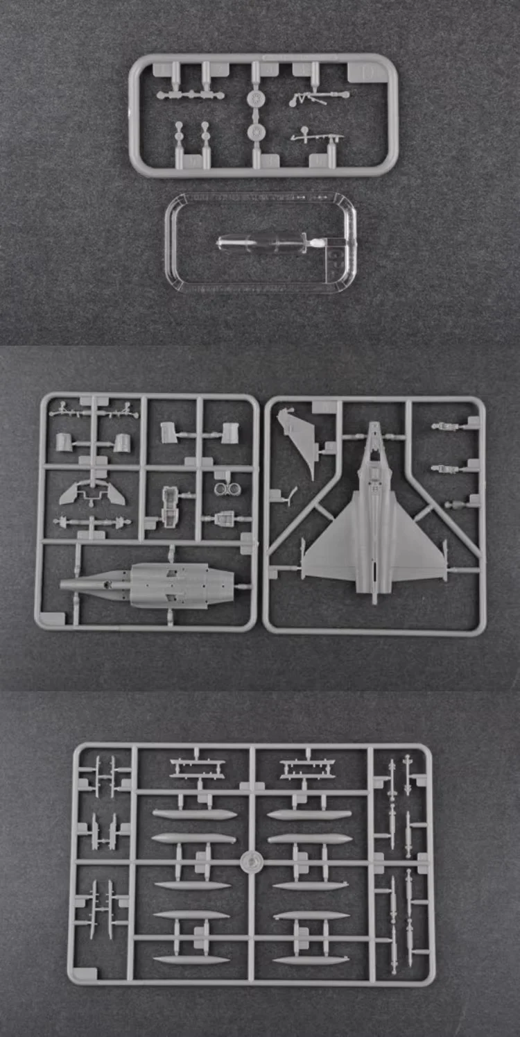 Vista del modelo a escala 1/144
