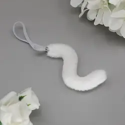 Diadema de peluche con orejas felinas para muñeca