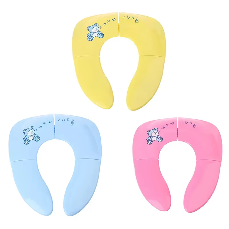 Orinal plegable de viaje para bebé – Asiento entrenamiento baño - imagen 2
