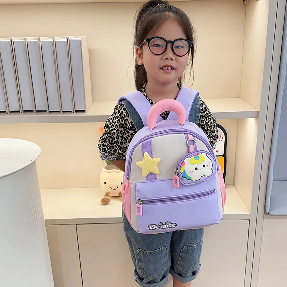 Mochila ergonómica infantil de dibujos animados para uso diario - imagen 2