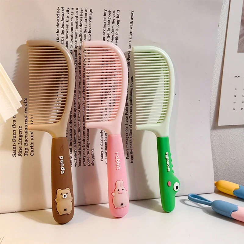 Cepillo desenredante suave con diseños de animal para cabello de niña - imagen 4