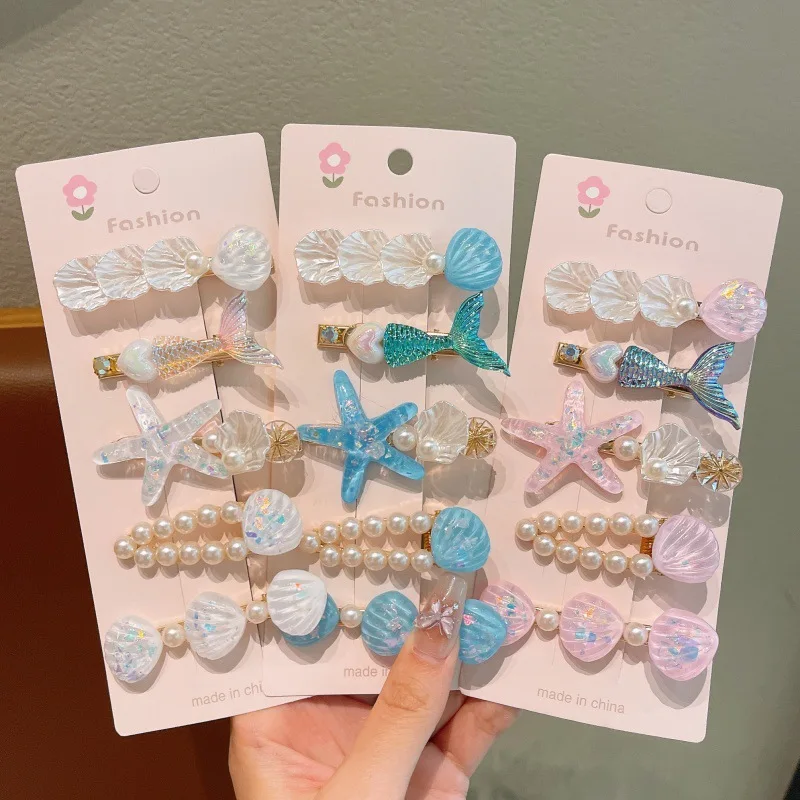 Pinzas para el pelo Ocean con horquillas de estrella marina - imagen 4