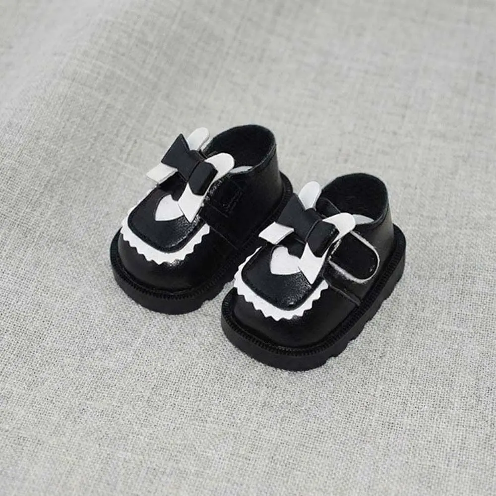Botas de cuero PU para muñecas con mariposas ligeras - imagen 4