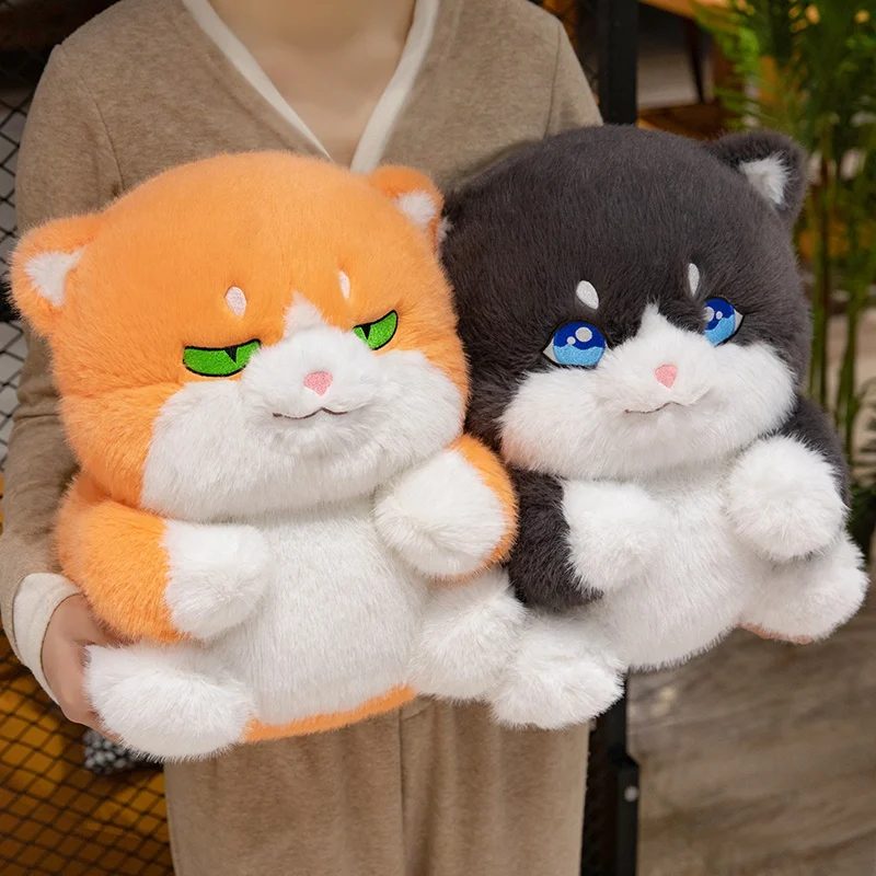 Peluche de gato redondo con forma de almohada infantil - imagen 2