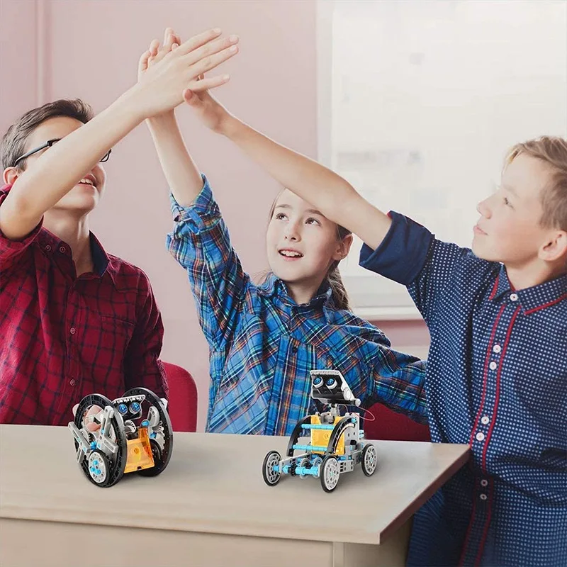 Robot solar educativo – Kit de montaje para niños
