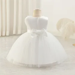 Vestido de princesa mariposa de tul fruncido sin mangas con cinturón