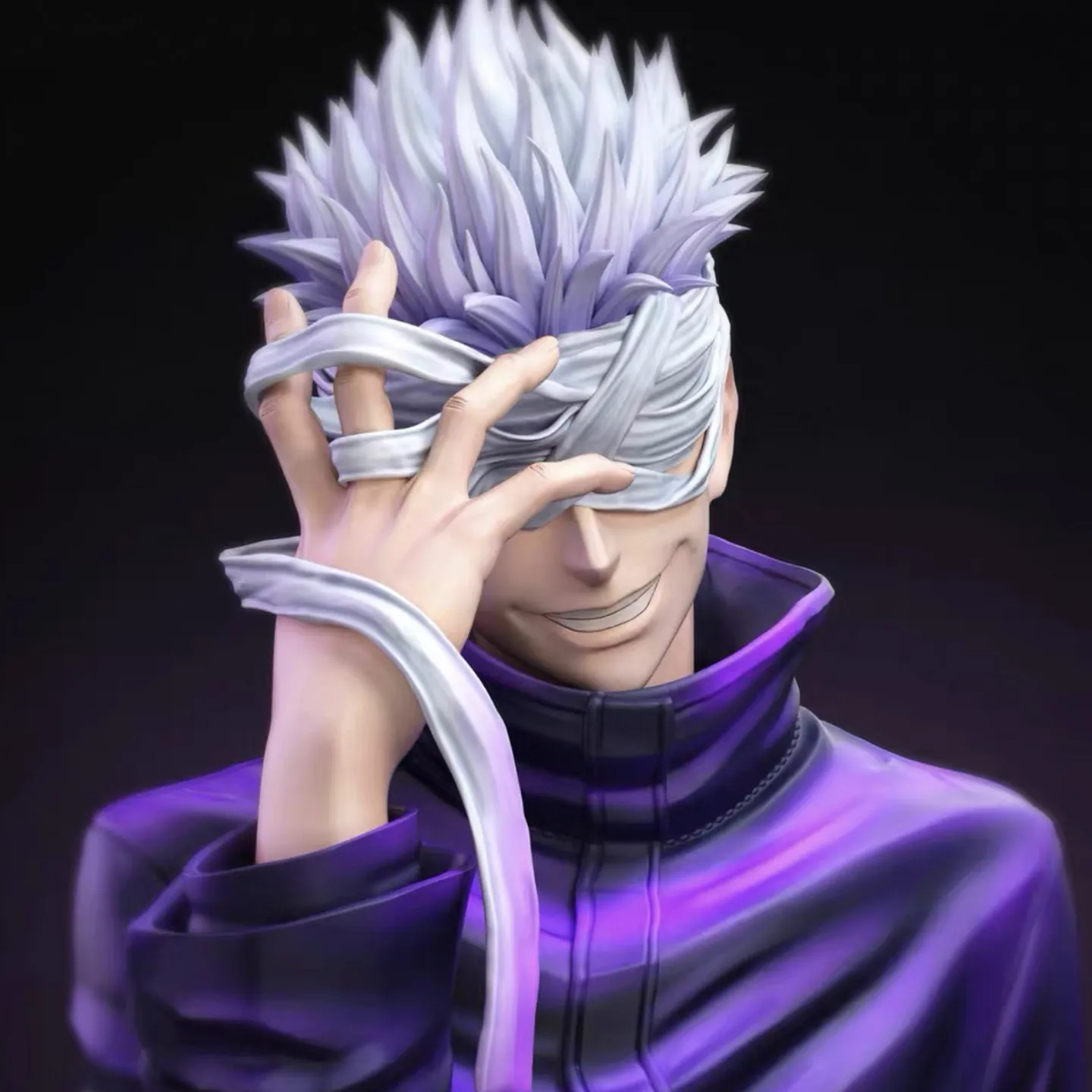 Figura de Gojo GK coleccionable de Bandai