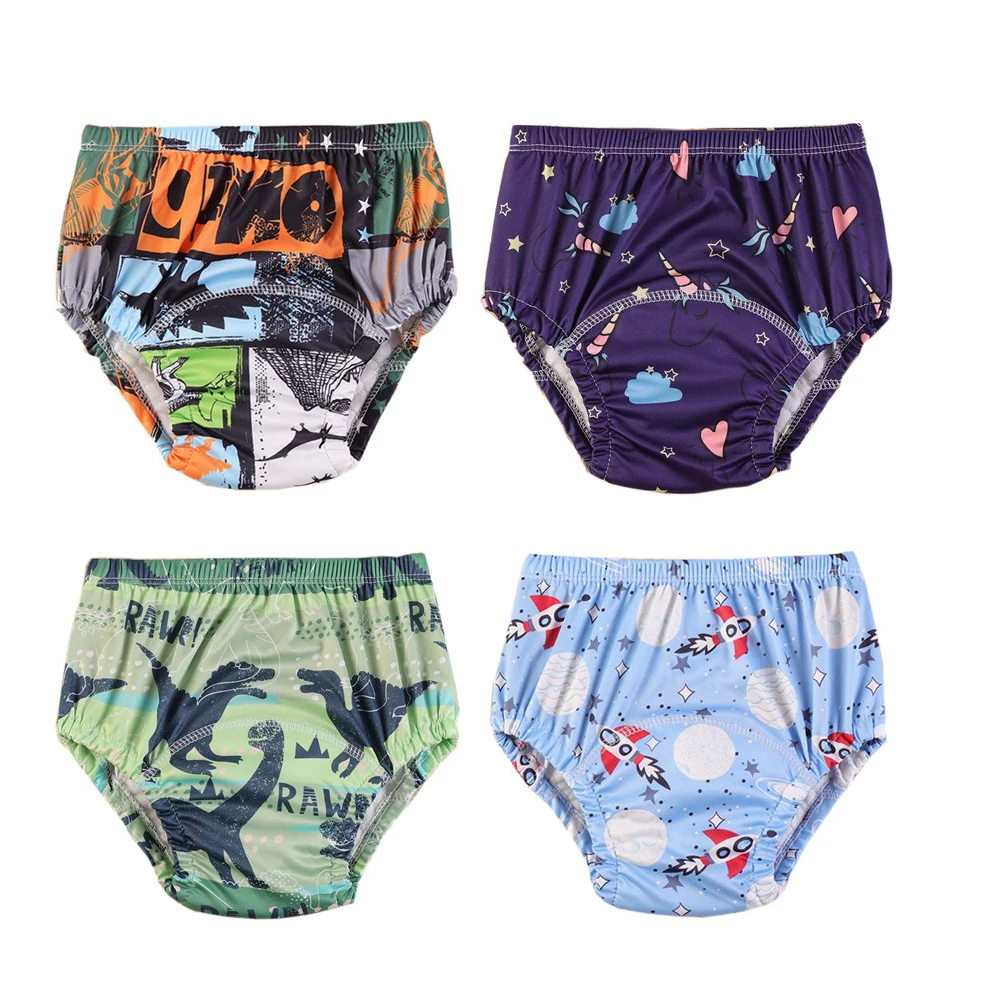 Pantalones de entrenamiento impermeables reutilizables para bebés - imagen 3