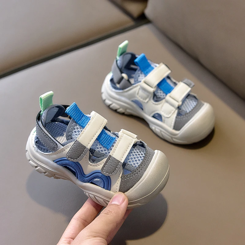 Sandalias de bebé con suela suave antideslizante de verano