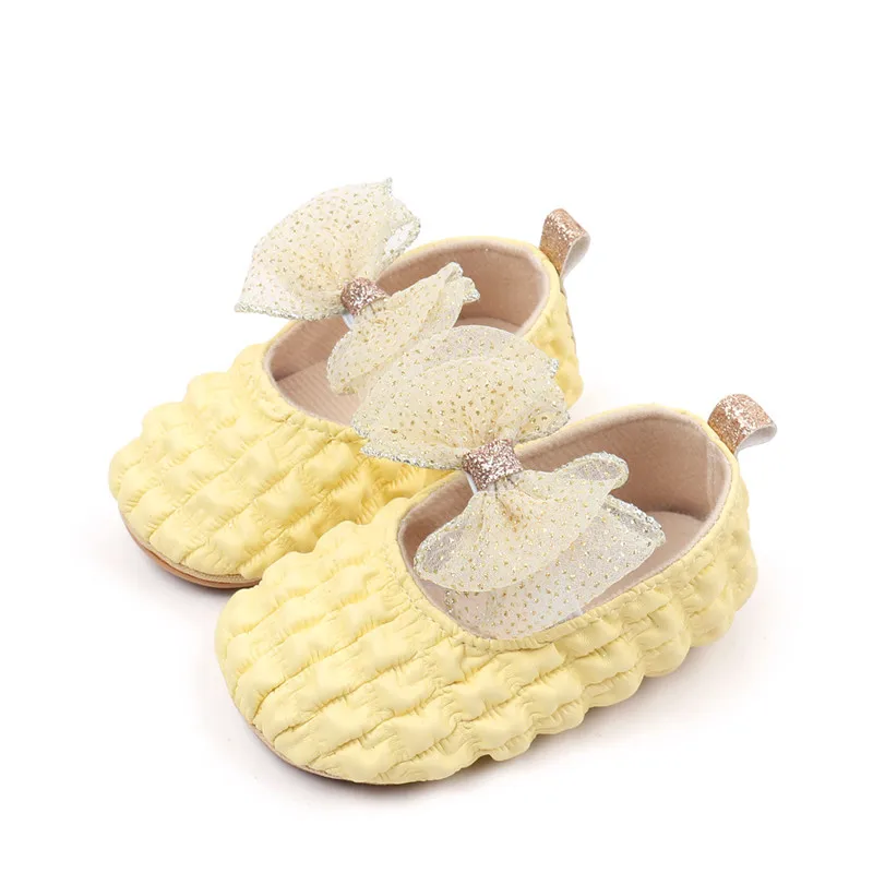 Zapatos bebé primeros caminantes antideslizantes con lazo - imagen 2