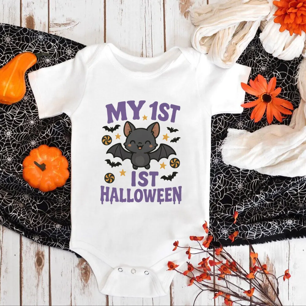 Mameluco de bebé Halloween con estampado de unicornio - imagen 3