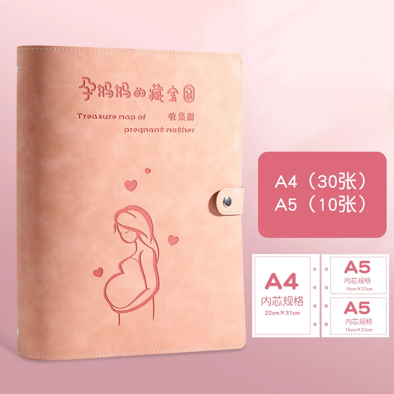 Libro de embarazo para controlar y organizar las visitas de maternidad