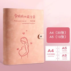 Libro de embarazo para controlar y organizar las visitas de maternidad