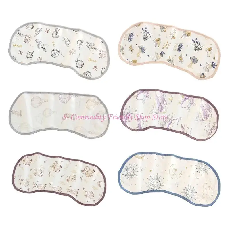 Baberos de algodón toalla para eructos y alimentación de bebé - imagen 2