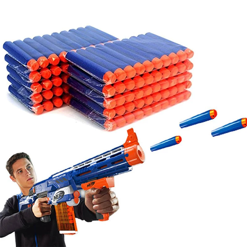 Recambio dardos Nerf Elite 7,2 cm - 100 para blásteres