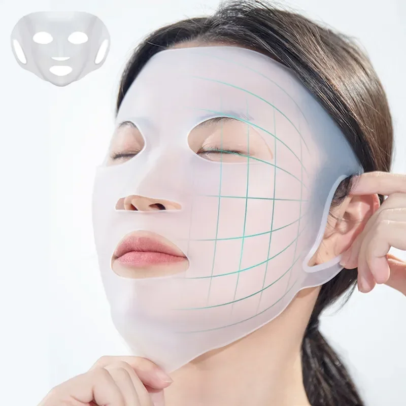 Mascarilla facial de silicona para bebé reutilizable y antiarrugas - imagen 4