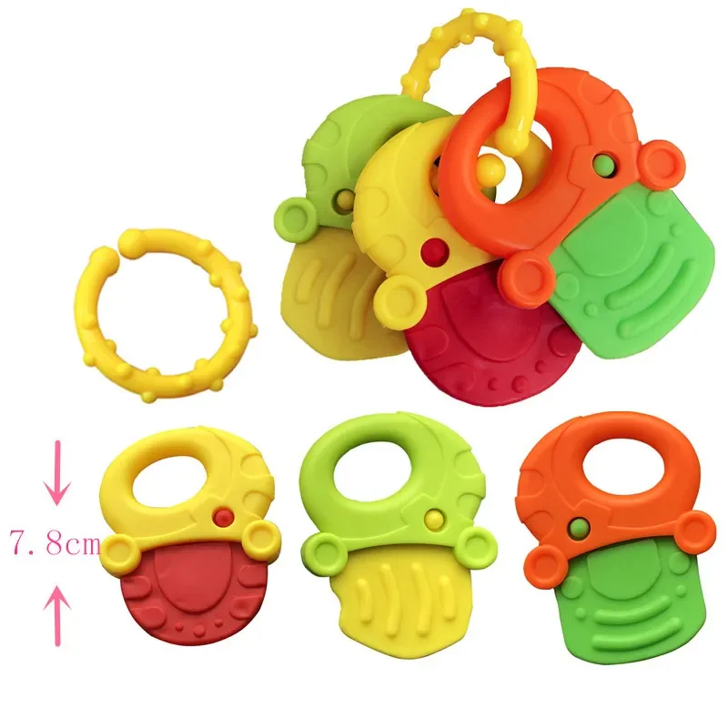 Mordedor de silicona con diseño infantil