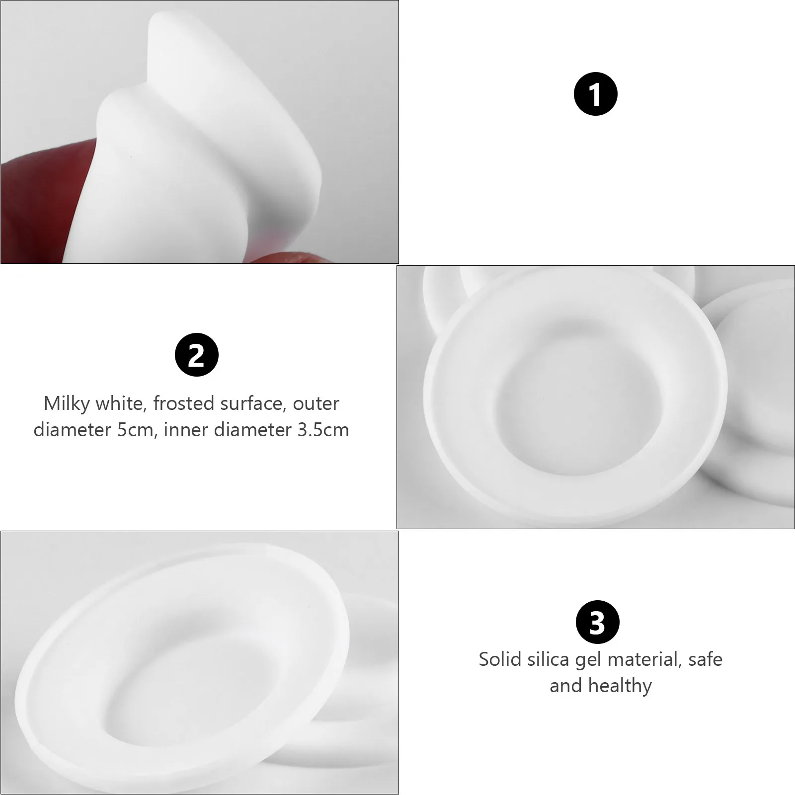 Juntas de silicona para almacenar leche aptas al calor - imagen 3