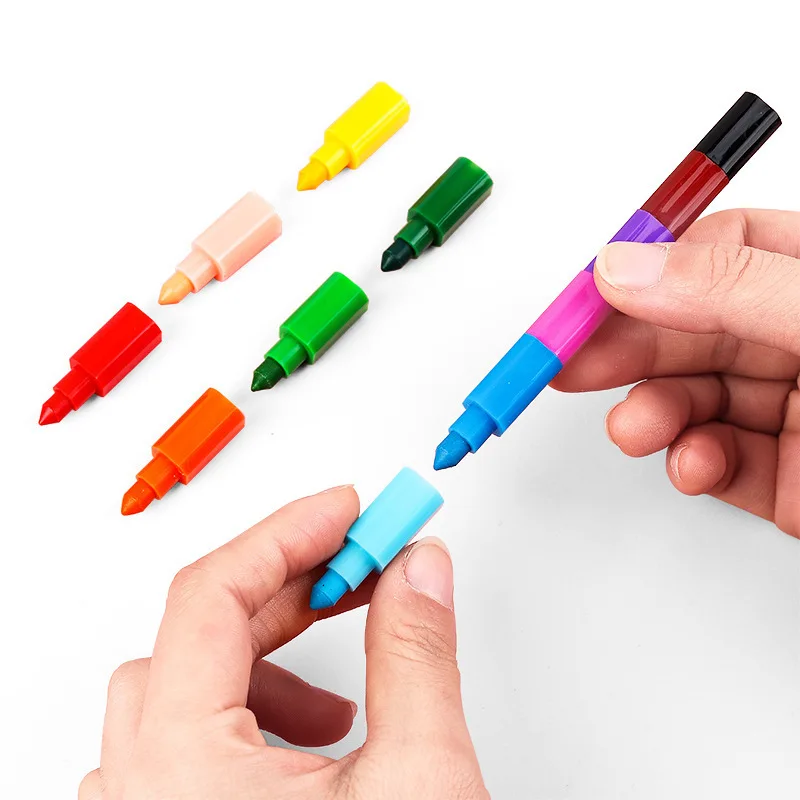 Crayones arcoíris para niños – Colores vivos - imagen 3
