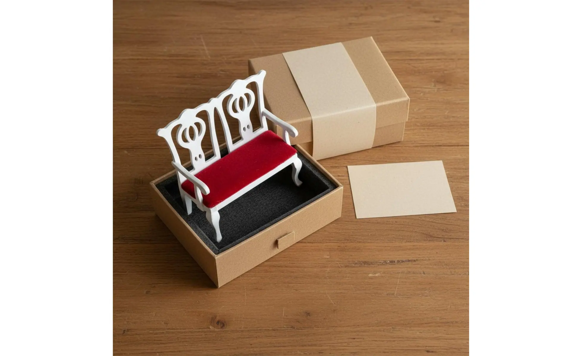 Conjunto de asientos miniatura listo para sala de estar