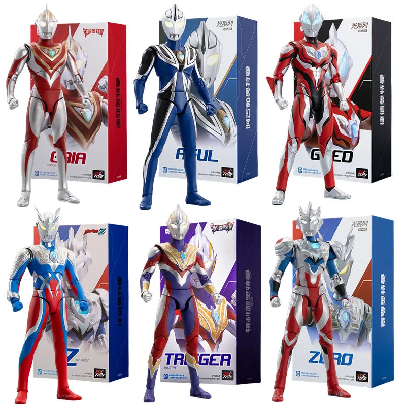 ZD Toys Ultraman Tiga Figura de Acción Articulada – Coleccionista - imagen 3
