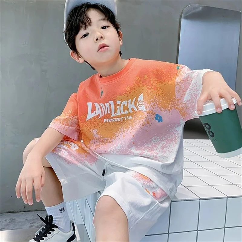 Conjunto de baloncesto de verano para niños – Traje deportivo - imagen 4