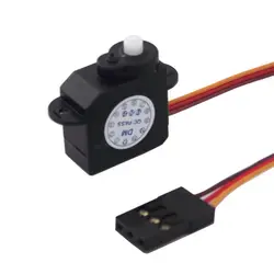 Miniservo digital 2g con rotación 260° para vuelo interior RC
