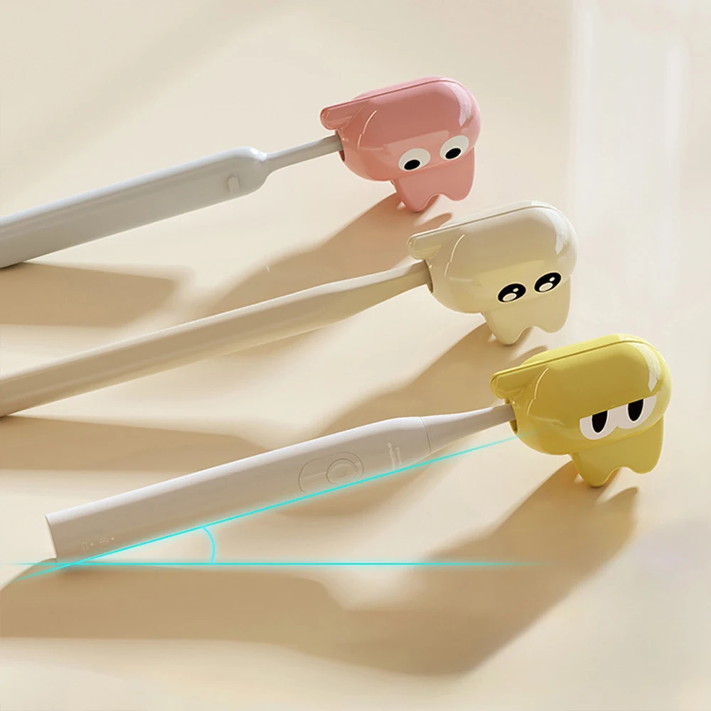 Funda antipolvo para cepillo de dientes con diseño gato kawaii - imagen 2