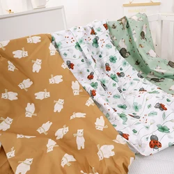 HappyFlute: Sábana suave con estampado de animales para bebé recién nacido
