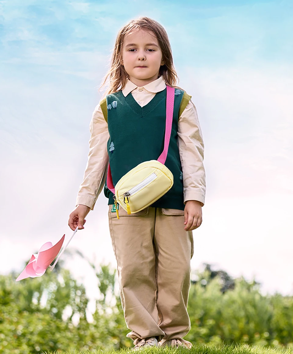 Mochila transpirable para niños con correa pectoral ajustable - imagen 5