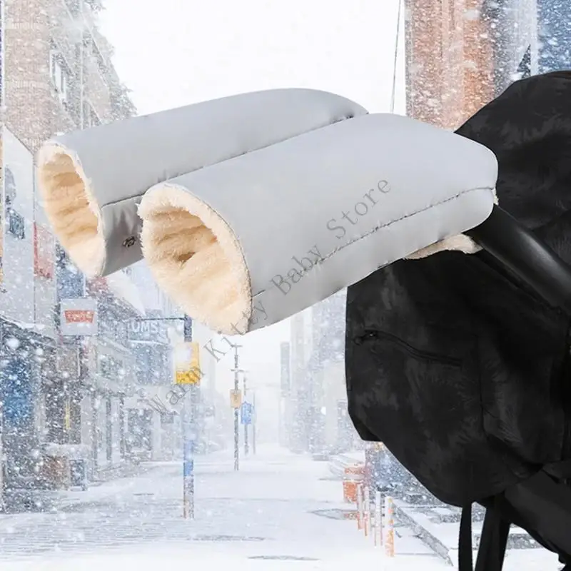 XXFE manoplas para cochecito impermeables a prueba de viento - imagen 4