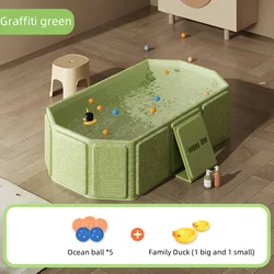 Bañera plegable de PVC para bebé e infantil – Resistente y funcional