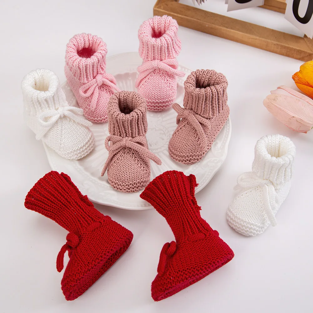 Calcetines altos de princesa para bebé recién nacido – otoño invierno - imagen 2